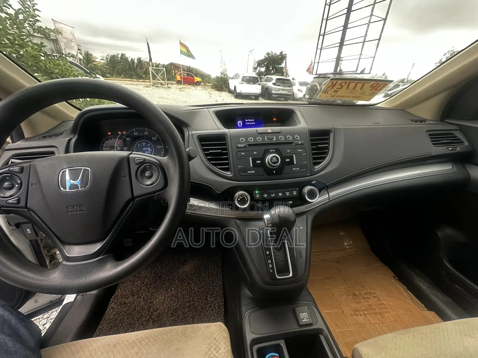 Honda CR-V LX 4dr SUV (2.4L 4cyl CVT) 2015 White