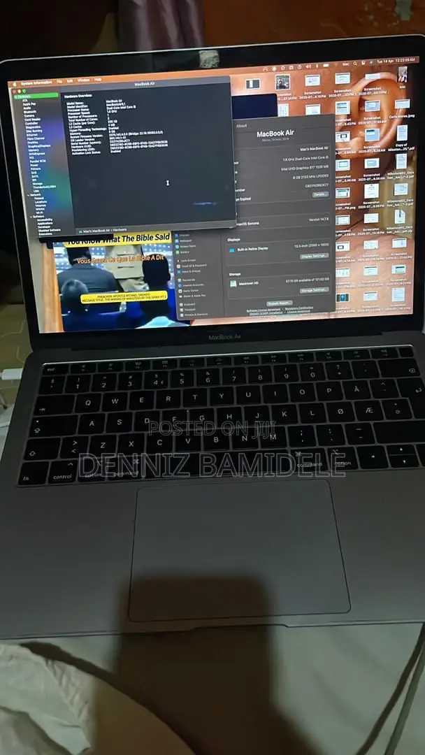 Laptop Apple MacBook Air 8GB Intel Core i5 HDD 128GB