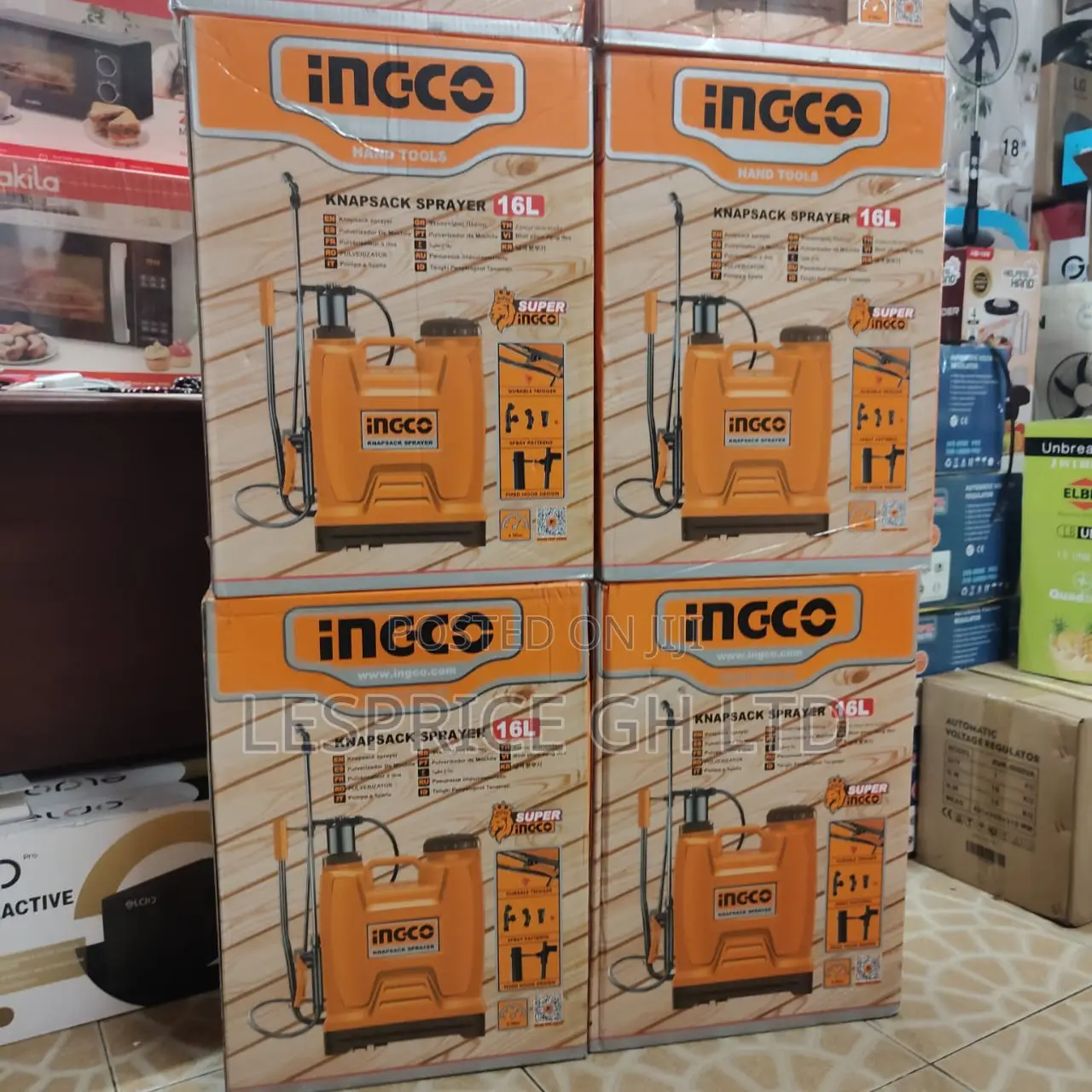 Price Slash on Our Brand-New 16l Knapsack Sprayer From Ingco