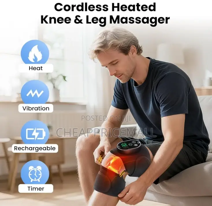 Cordless Knee Massager for Pain Relief
