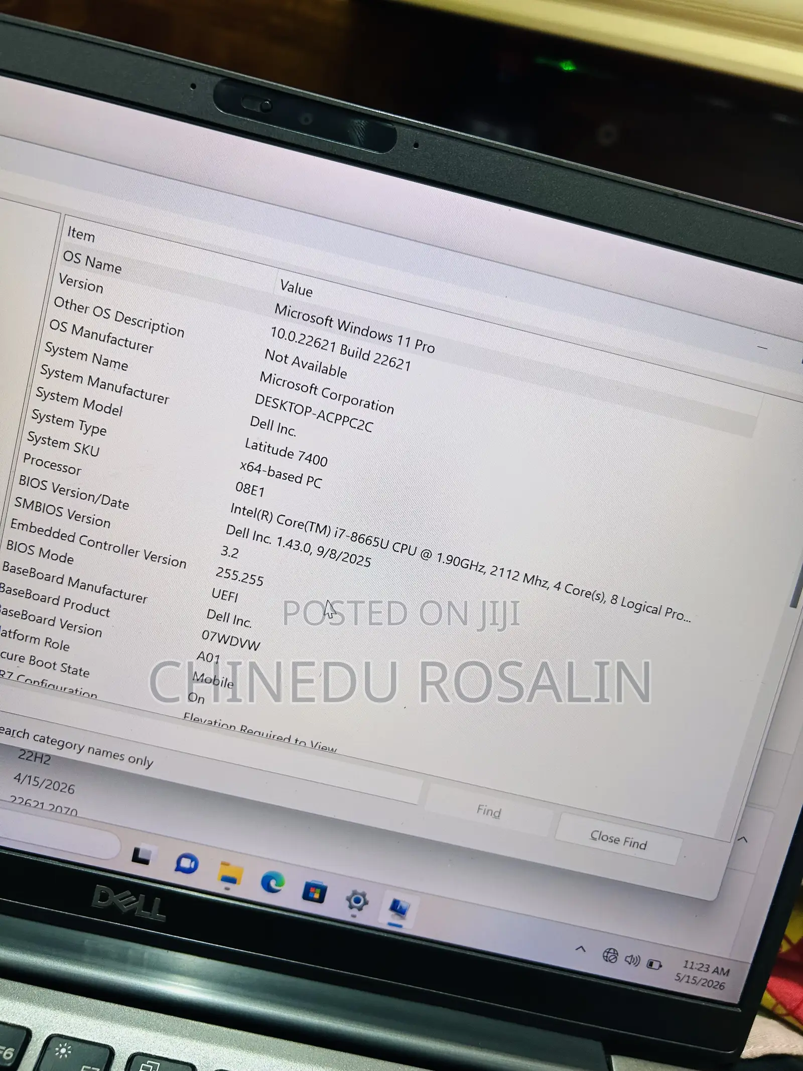 Laptop Dell Latitude 7400 16GB Intel Core i7 SSD 256GB
