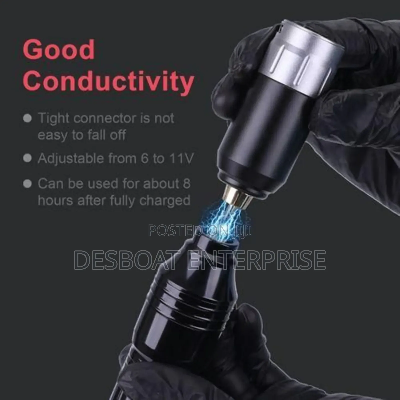 Professional Wireless Tattoo Rotary Machine Set