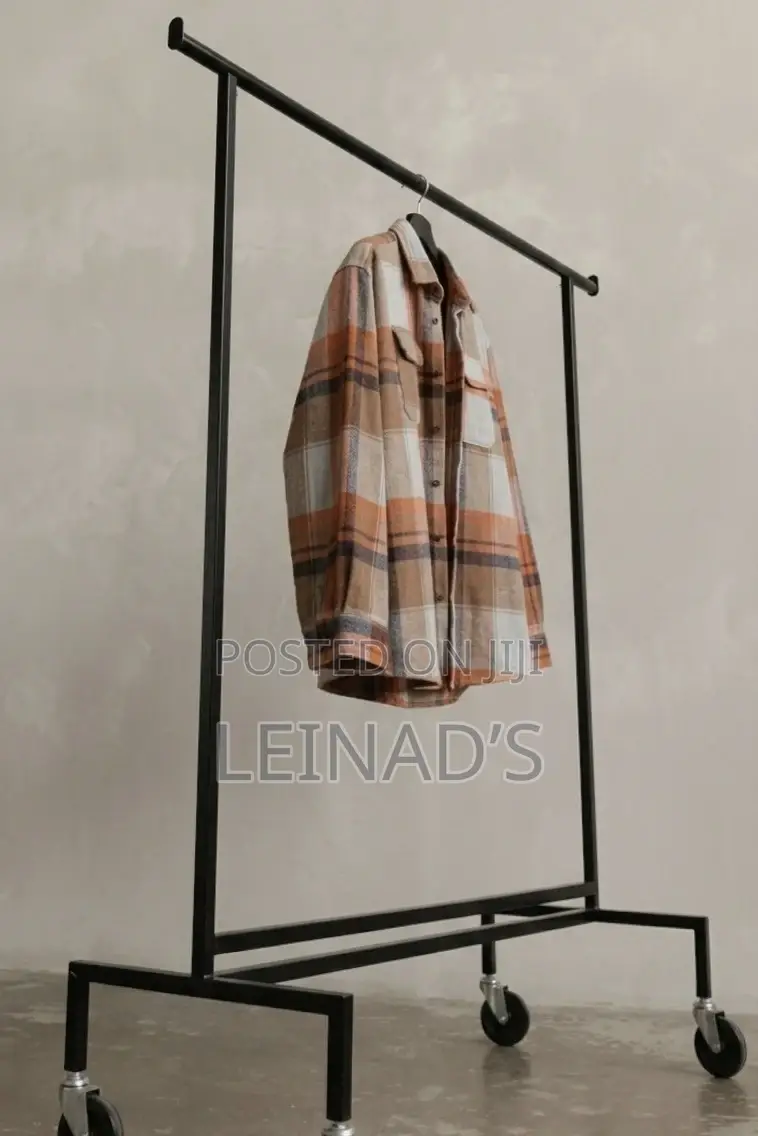 Unisex Heavyweight Flannel Plaid Shacket – Orange Brown