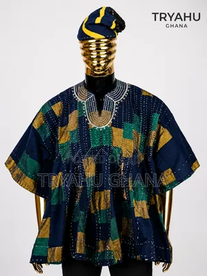 Authentic Ghanaian Batakari Smock for Men-Fast Delivery in Ghana