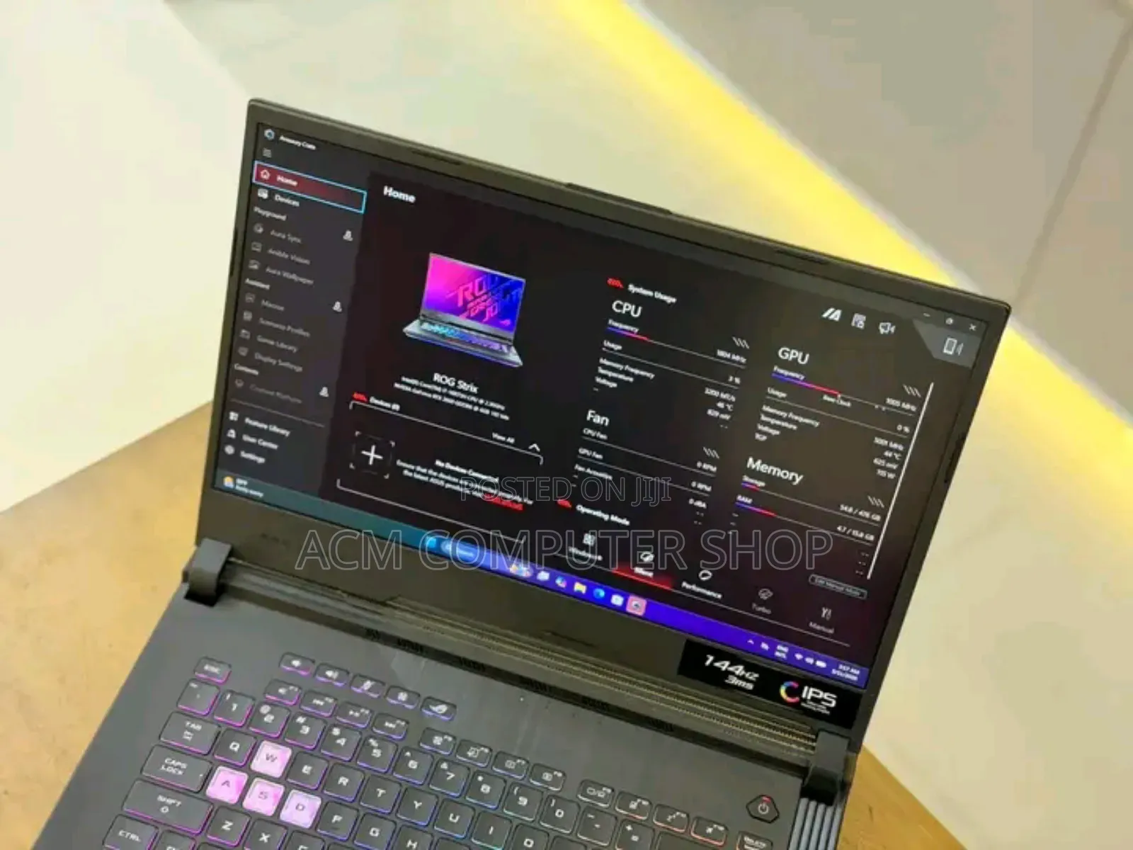 New Laptop Asus ROG Strix G16 G614 16GB Intel Core i7 SSD 1T
