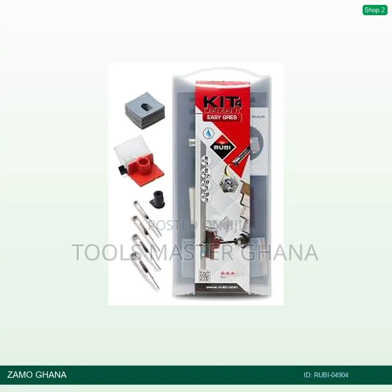 Kit 4 Brocas Easy Gres Bits 6, 8, 10 Y - Rubi-04904
