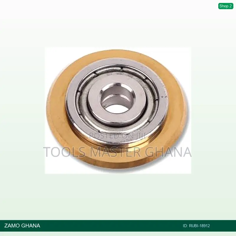 Scoring Wheel W/ Gold Bearing 22mm 7x8inch - Rubi-18912