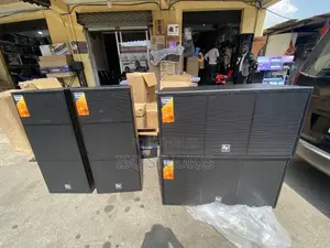 Ev Full Range and Double Bass Speaker Set