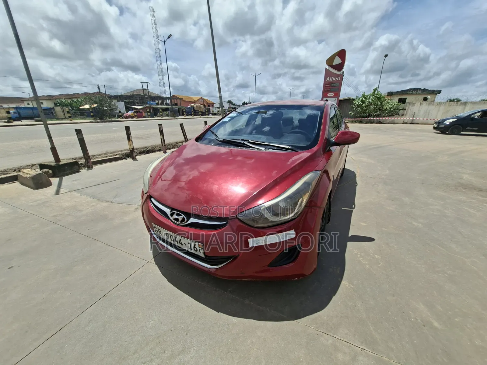 Hyundai Elantra 2013 Red