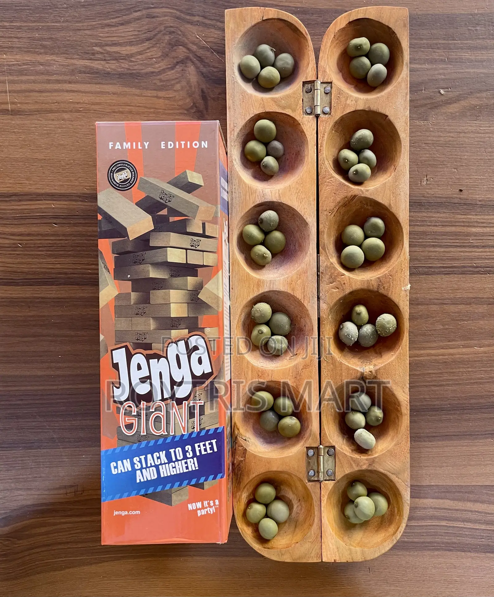 Jenga and Oware Game
