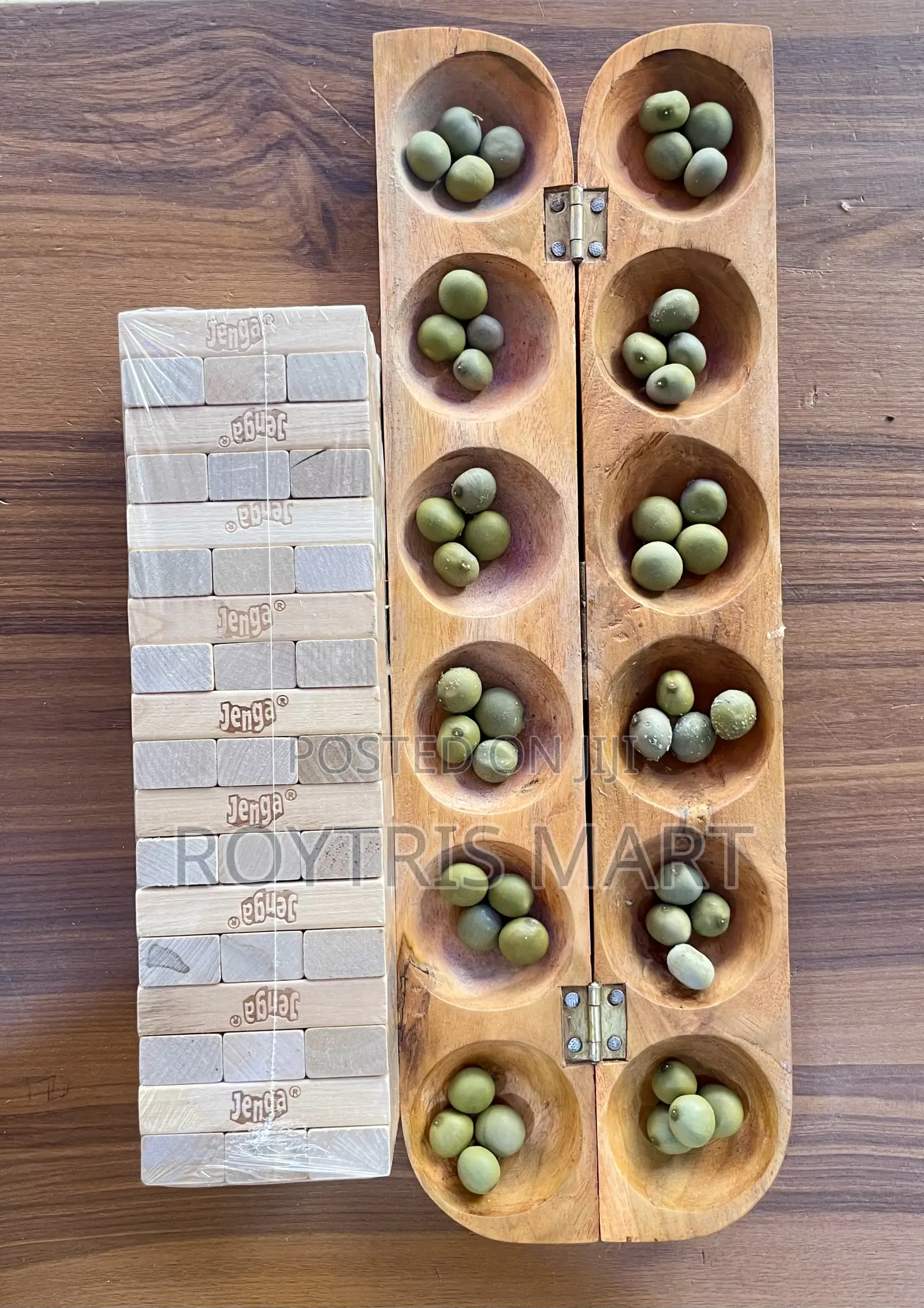 Jenga and Oware Game