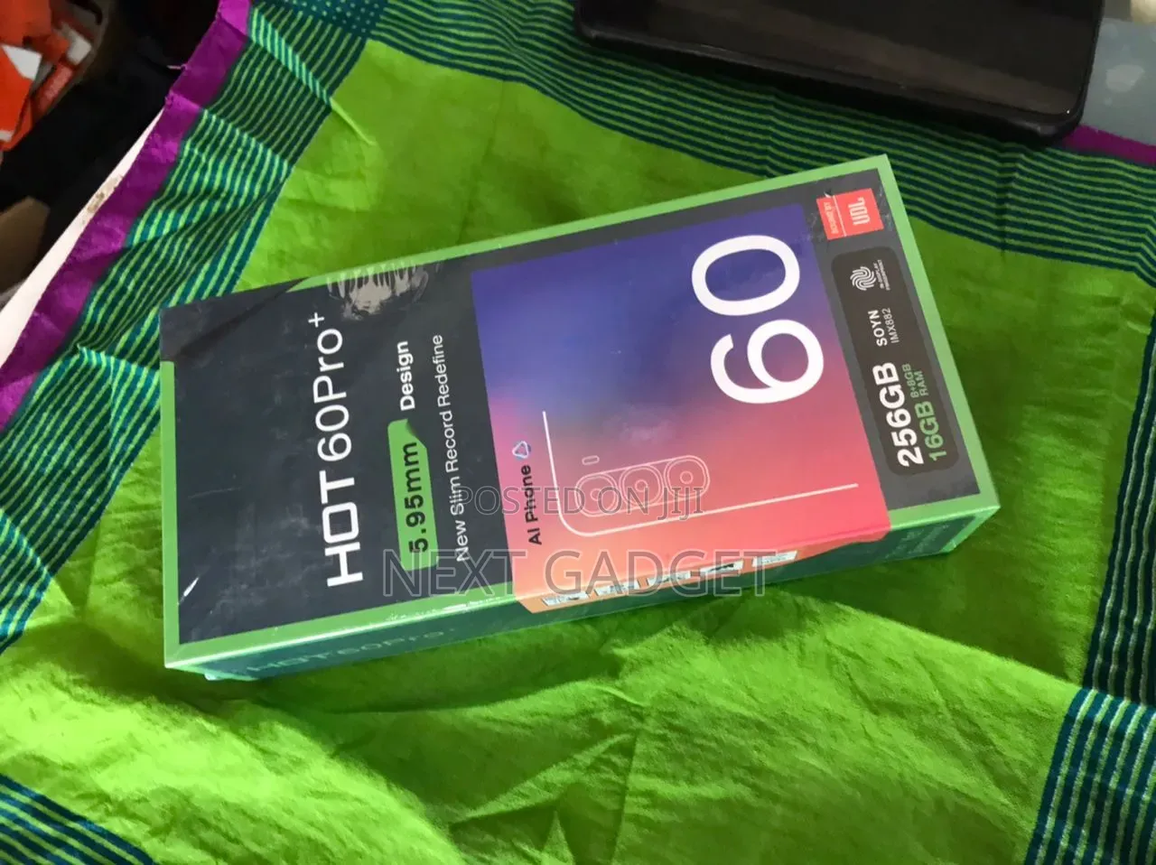 New Infinix Hot 60 Pro+ 128 GB Black