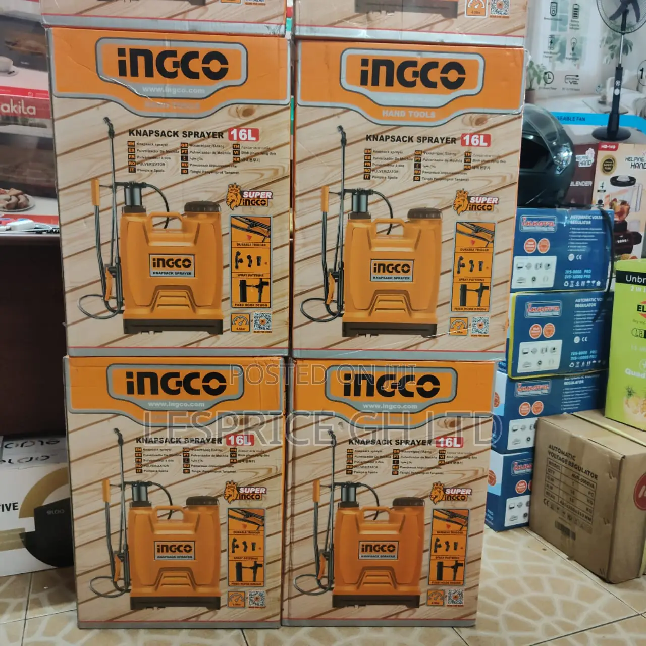 Hugely Discounted Heavy-Duty 16l Knapsack Sprayer From Ignco