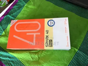New Tecno Spark 40 Pro+ 256 GB Black