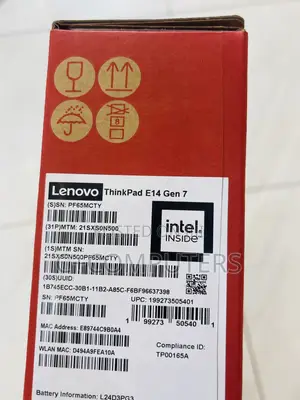 New Laptop Lenovo ThinkPad E14 Gen 6 16GB Intel Core Ultra 7 SSD 512GB
