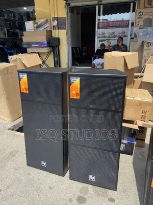 Ev Full Range and Double Bass Speaker Set