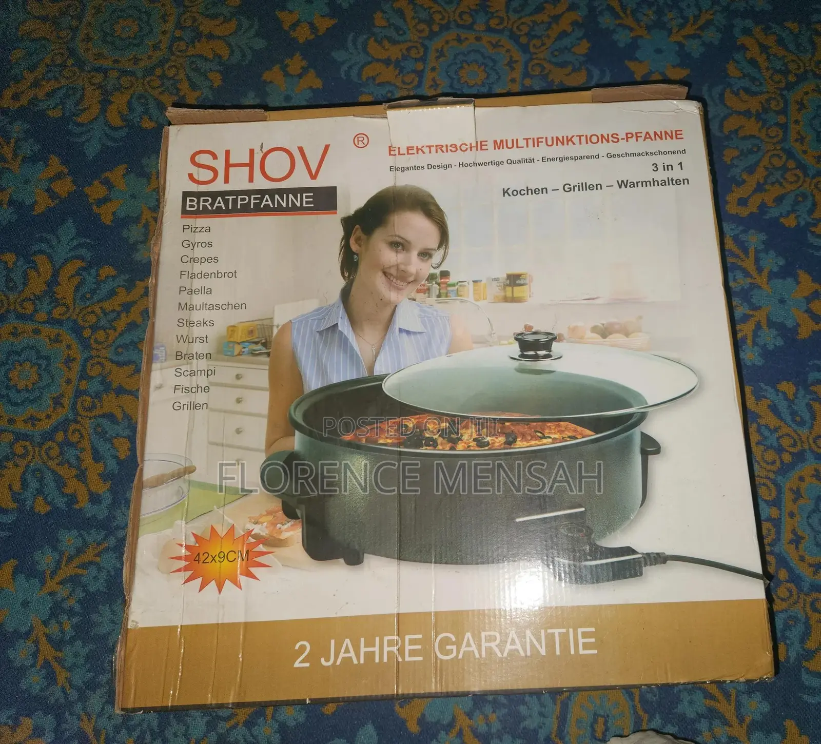 Shov Electric Multifunctional Frying Pan