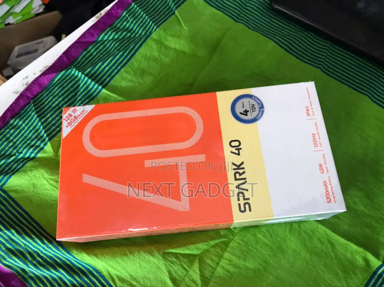 New Tecno Spark 40 256 GB Black