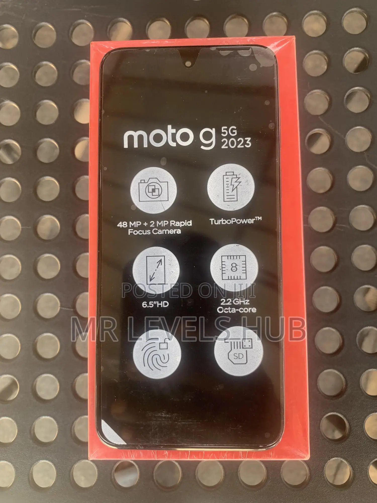 New Motorola Moto G 5G 64 GB Black