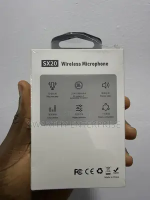 Sx20 2.4ghz Content Creation Wire Microphone - Clear Audio