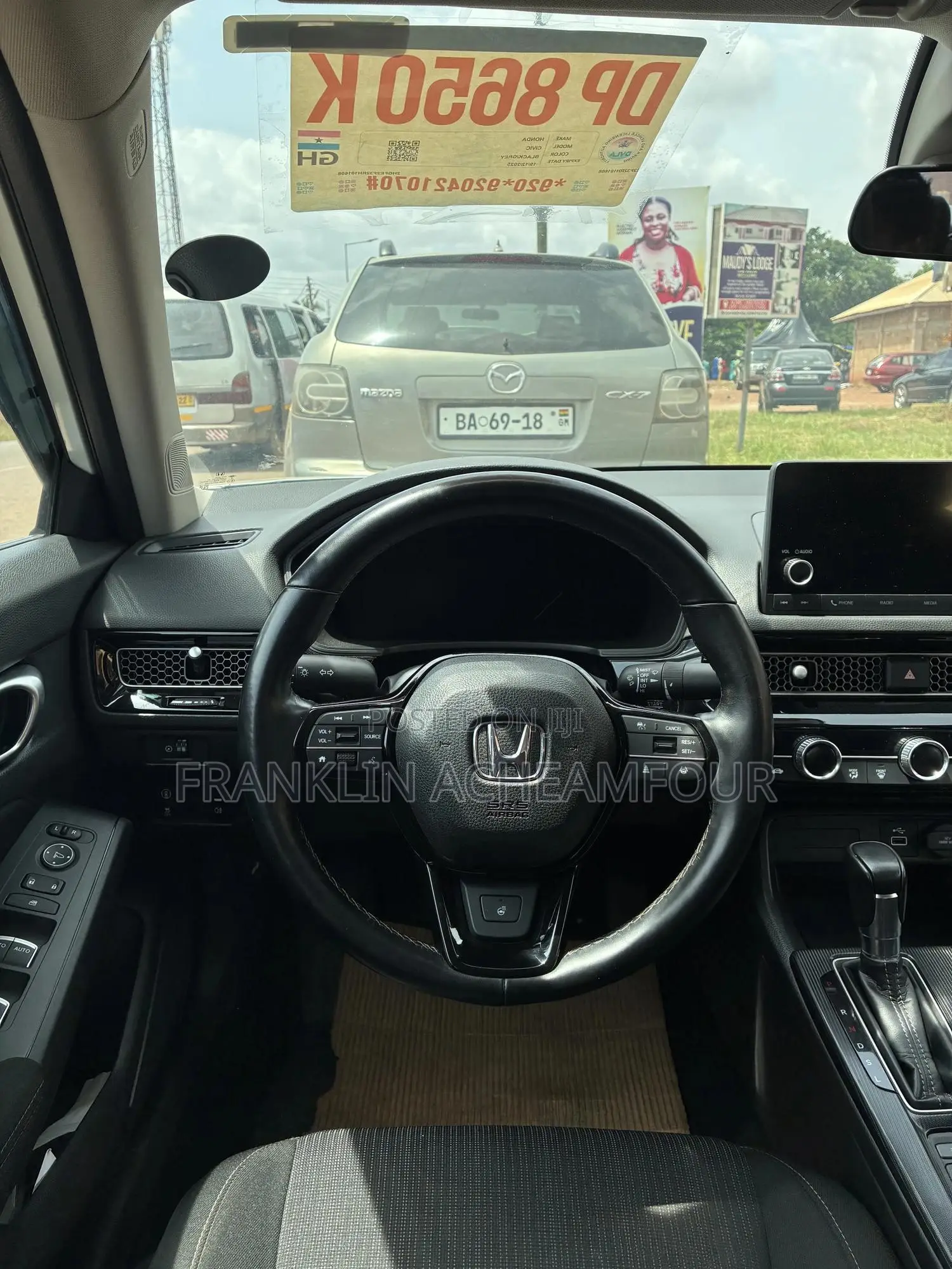 Honda Civic EX-L CVT 2024 White