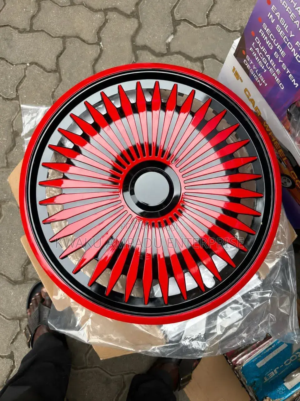 Turbo Flame Wheel Cover 14", 15" 16"