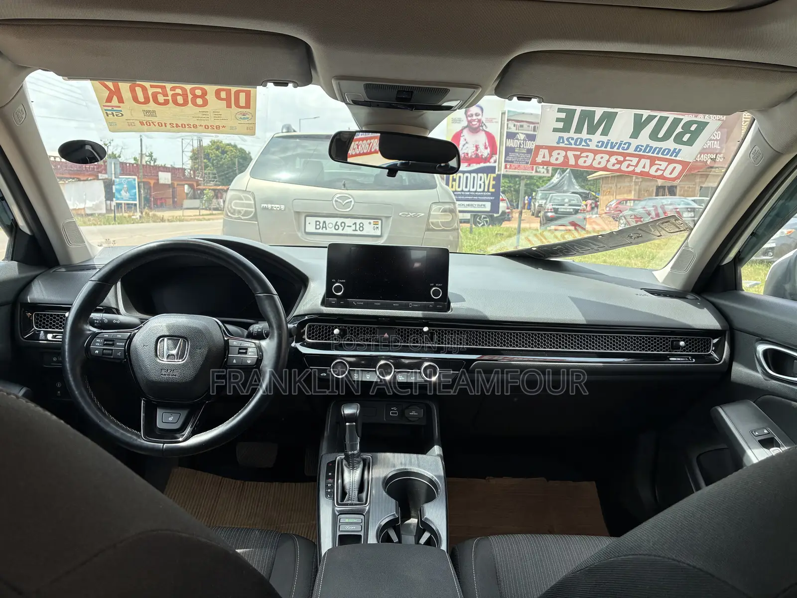 Honda Civic EX-L CVT 2024 White