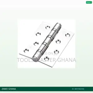 Fuxia Door Hinges 3.5x3 Inch X 2.5mm 2bb Satin Stainless - W01yw23103