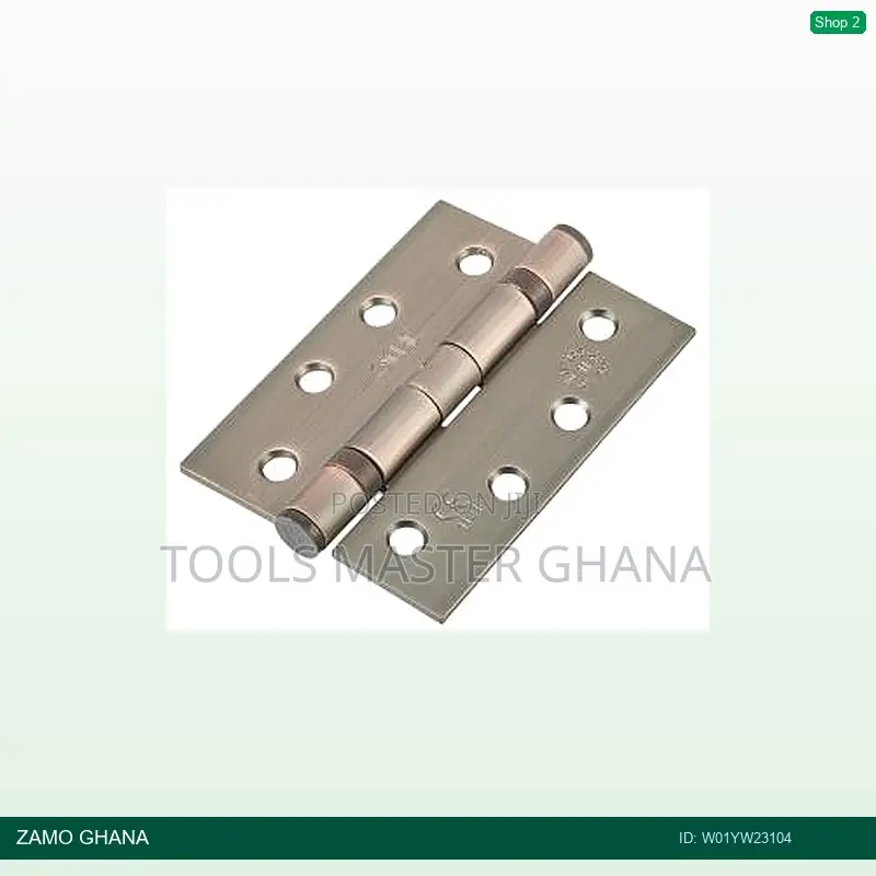 Fuxia Door Hinges 3.5x3 Inch X 2.5mm 2bb Ab Bronze - W01yw23104
