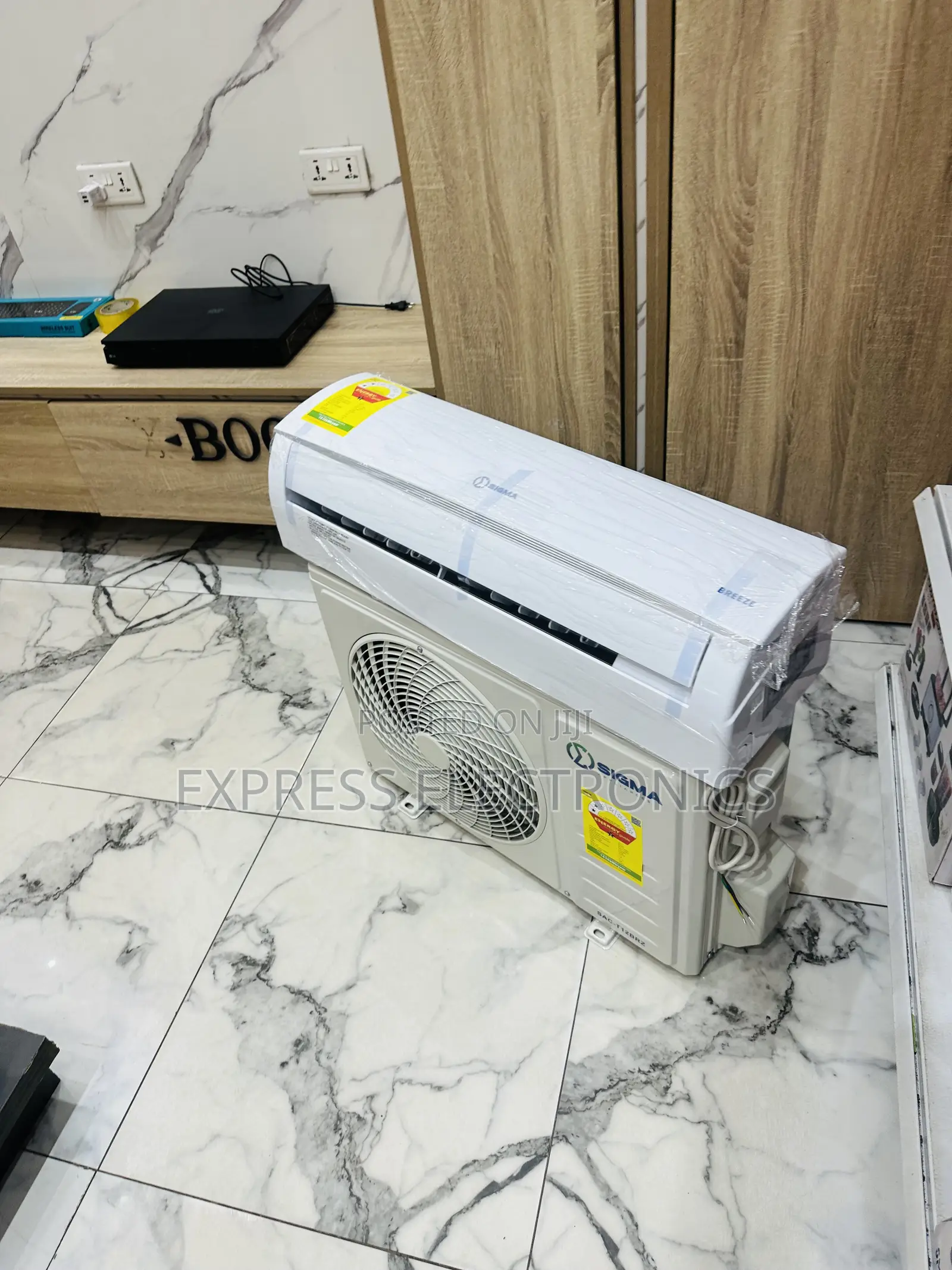 Zealous Sleek New White Air Conditioner Sigma 2.5hp Split R410