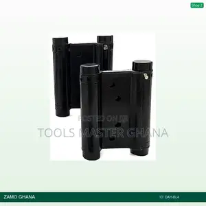 Double Action Spring Hinges N/T 4inch Black - Dah-Bl4