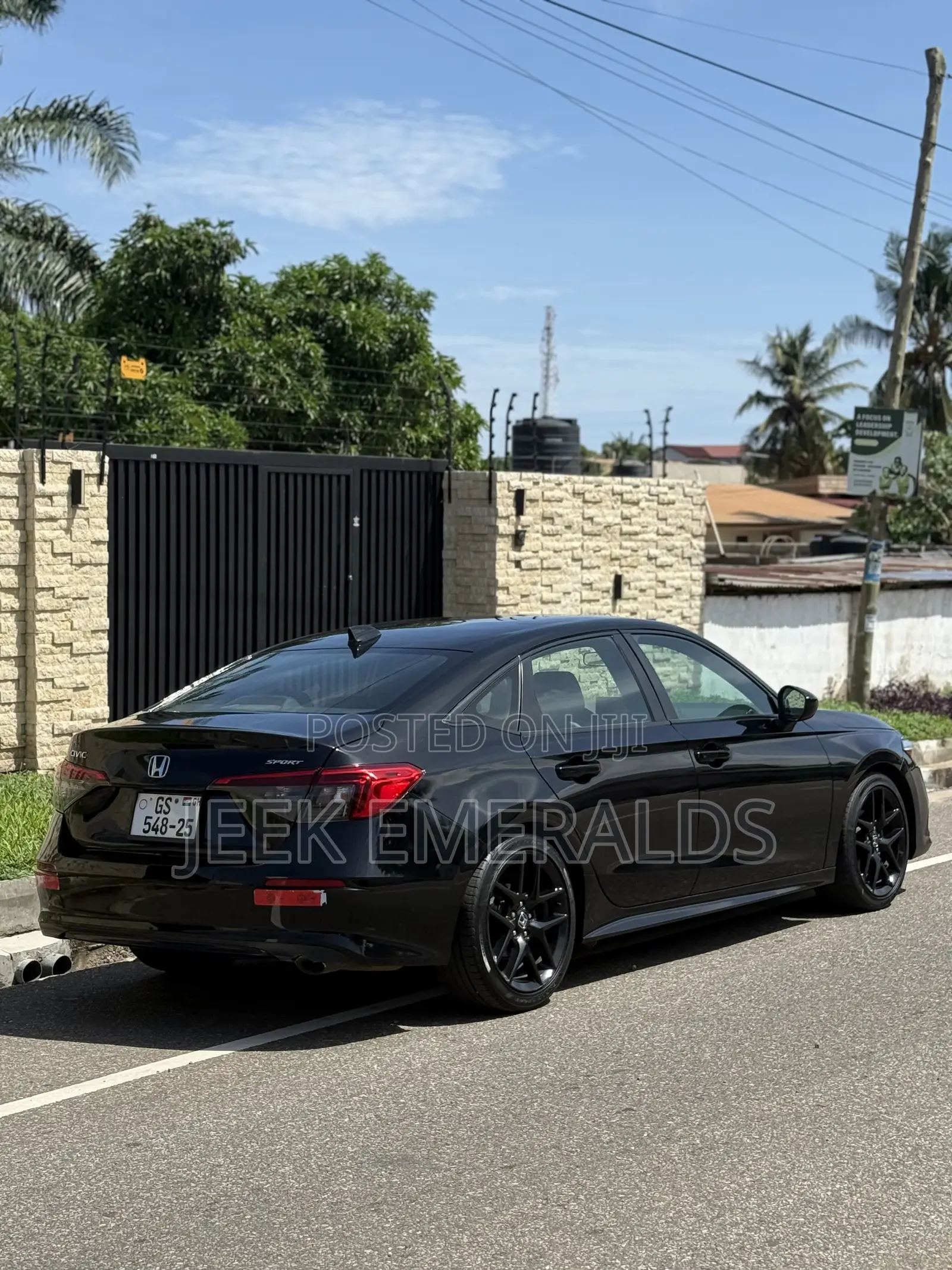 Honda Civic Sport CVT 2023 Black