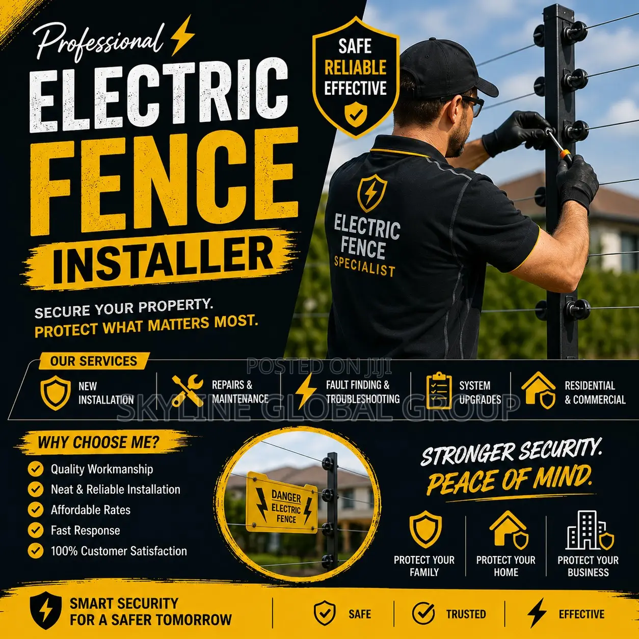 Professional Electric Fence System