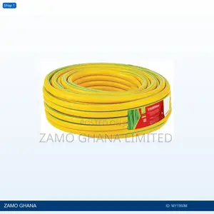 Berry 3/4 Inch X 50m Yellow Garden Hose Braided Greenline - My1950m