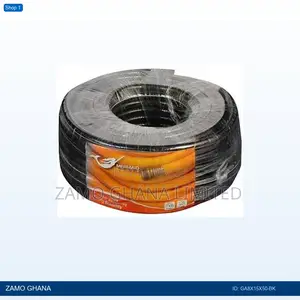 Berry Gas And Air Black 50m Pressure Hose 8x15 Greenlin - Ga8x15x50-bk