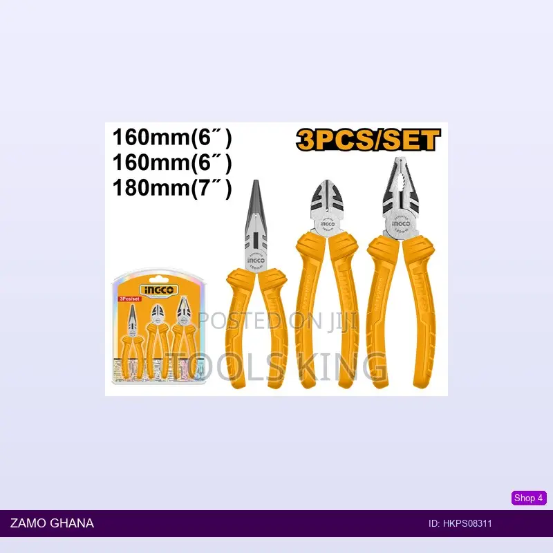 3pcs Pliers Set - Hkps08311