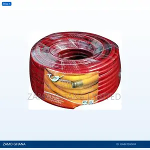 Berry Gas and Air Red 50m Pressure Hose 8x15 Greenline - Ga8x15x50-R
