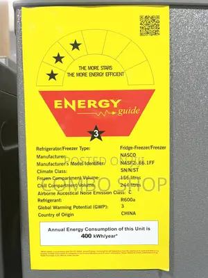 Nasco 400l Side by Side Fridge