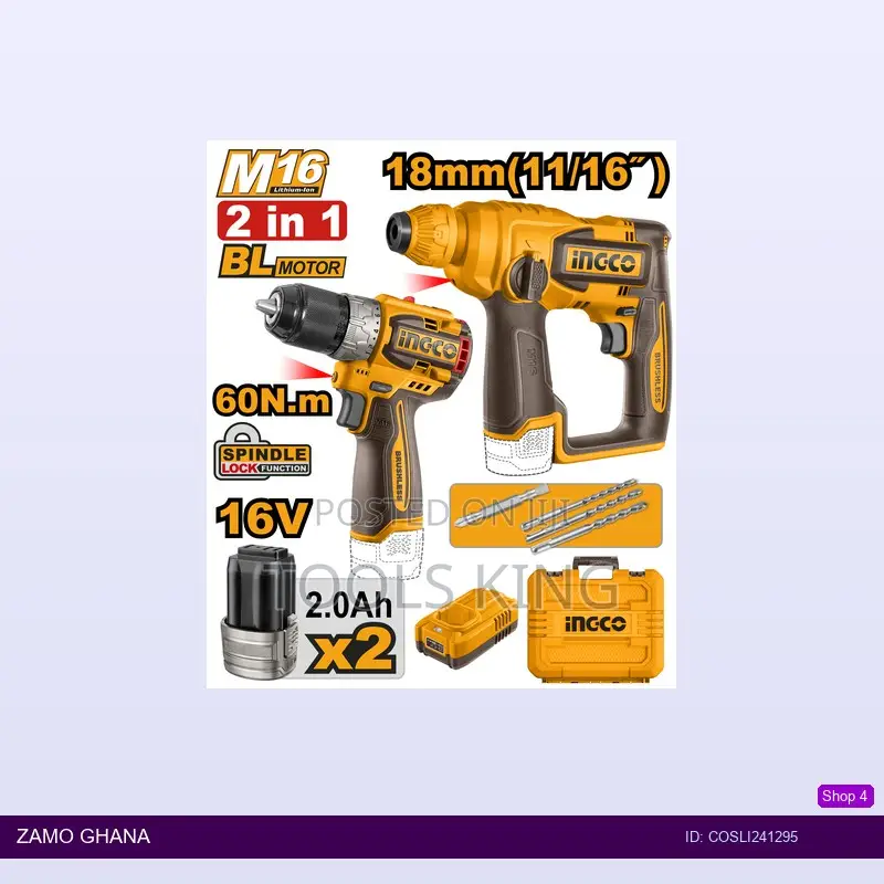 Cordless 2 PCS Combo - Cosli241295