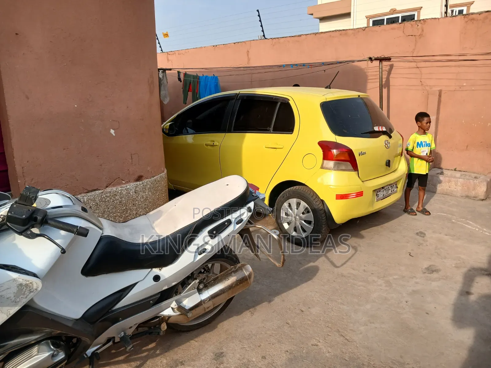 Toyota Vitz 1.3 FWD 5dr 2020 Yellow