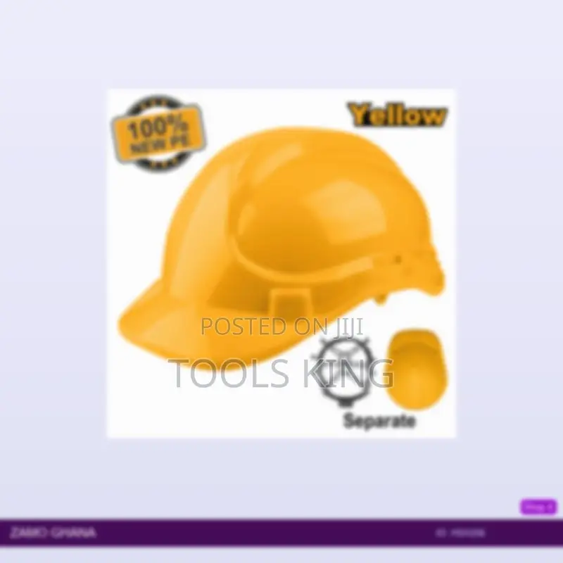 Safety Helmet Yellow - Hsh206