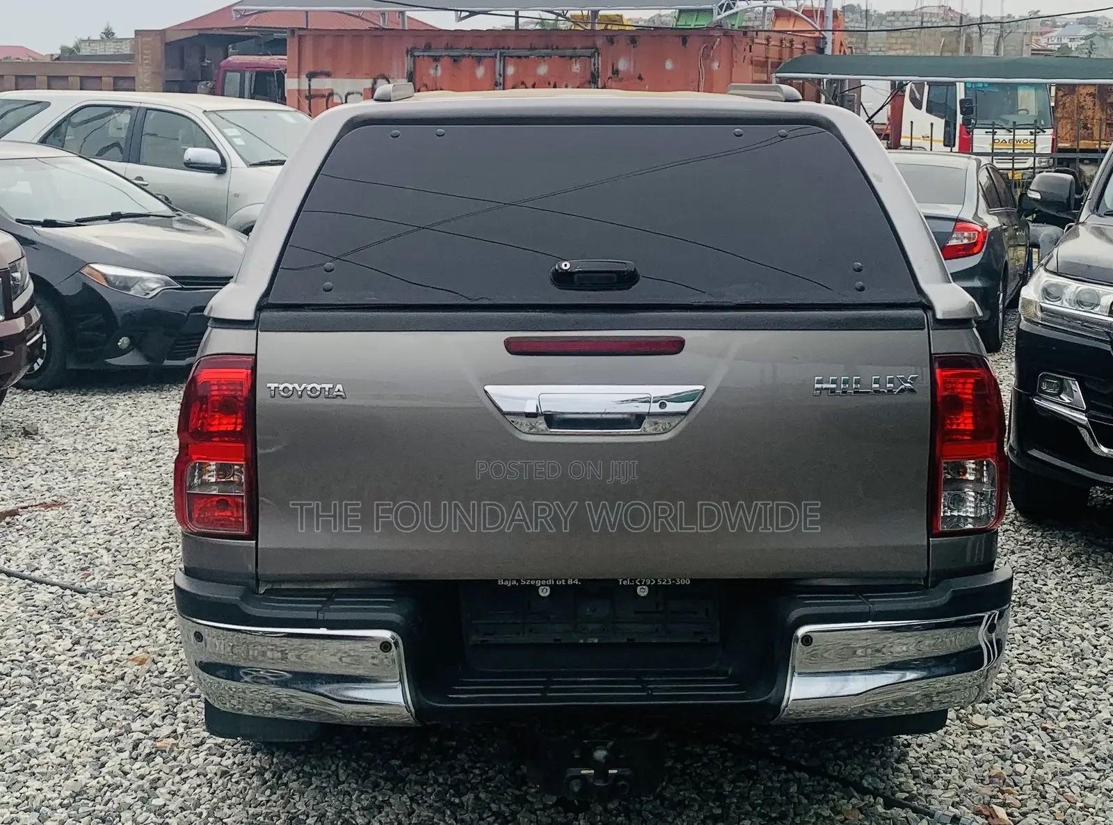 Toyota Hilux Revo Double Cab Deisel 2.4 AWD 2017 Gray