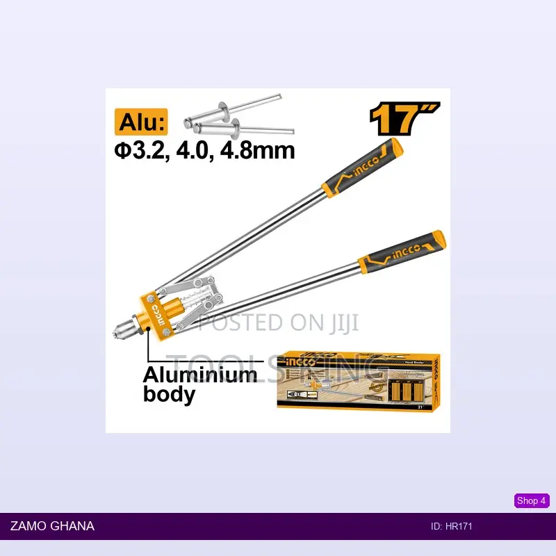 Hand Riveter 17" - Hr171