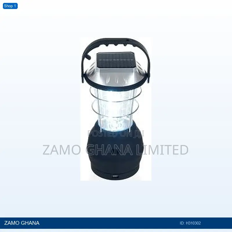 Solar Power Camp Lantern 36 Led - H310302