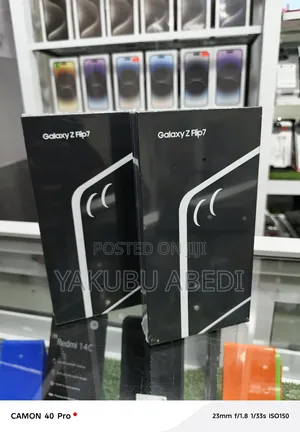 New Samsung Galaxy Z Flip7 512 GB Black