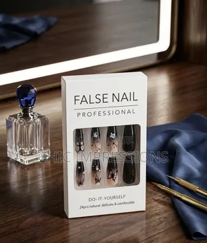 24 Reusable Press On Nails