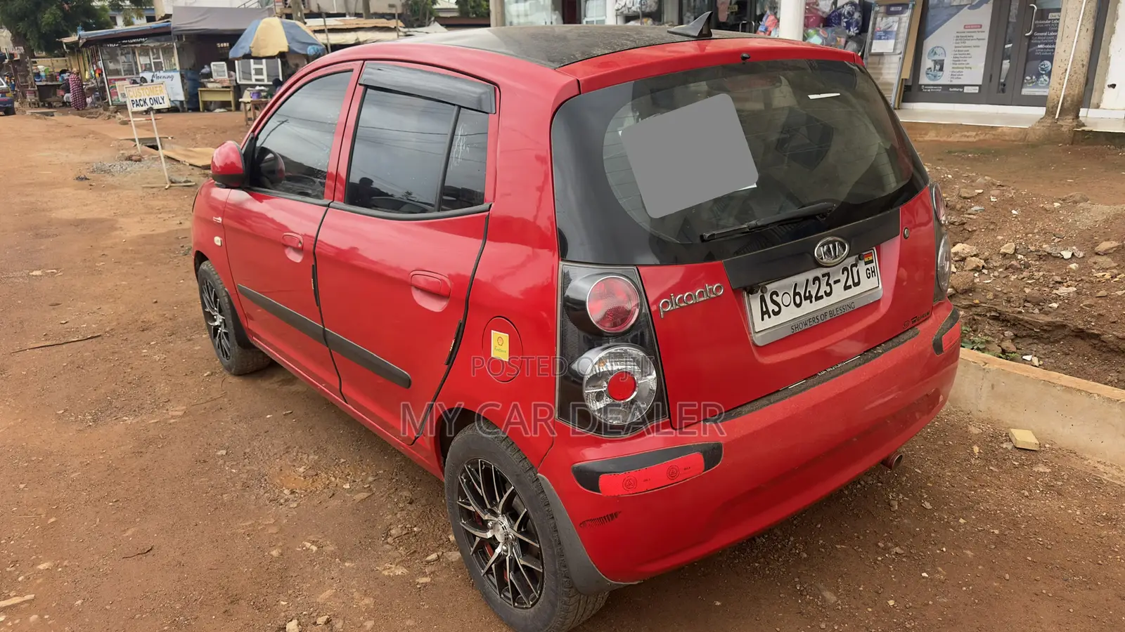 Kia Morning 2010 Red