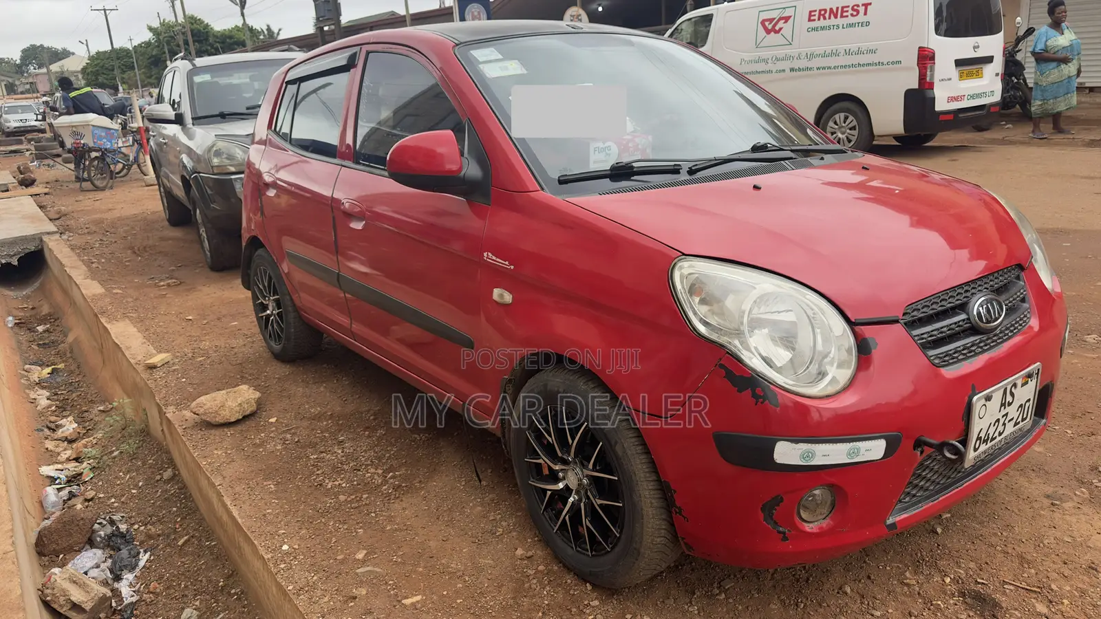 Kia Morning 2010 Red