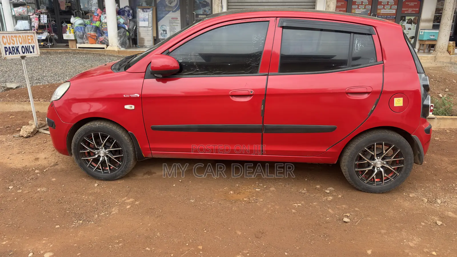 Kia Morning 2010 Red