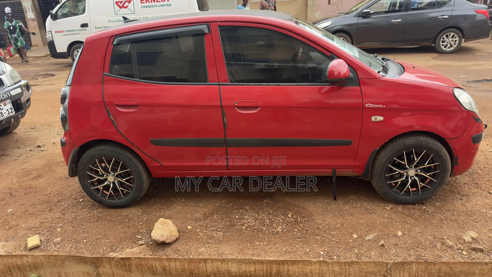 Kia Morning 2010 Red